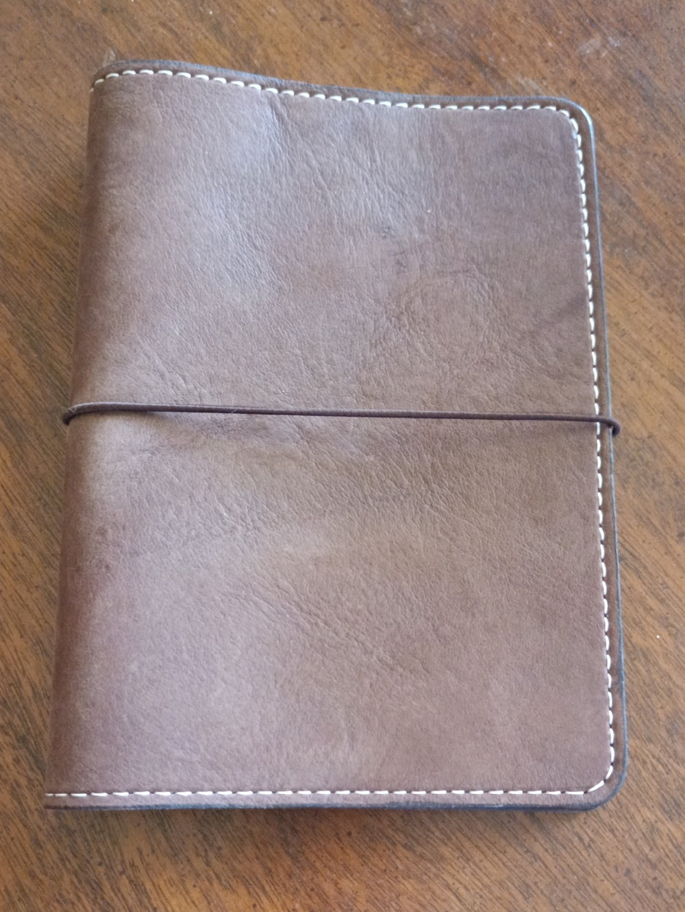 Brown B6 Chic Sparrow Leather Travel Notebook Cover